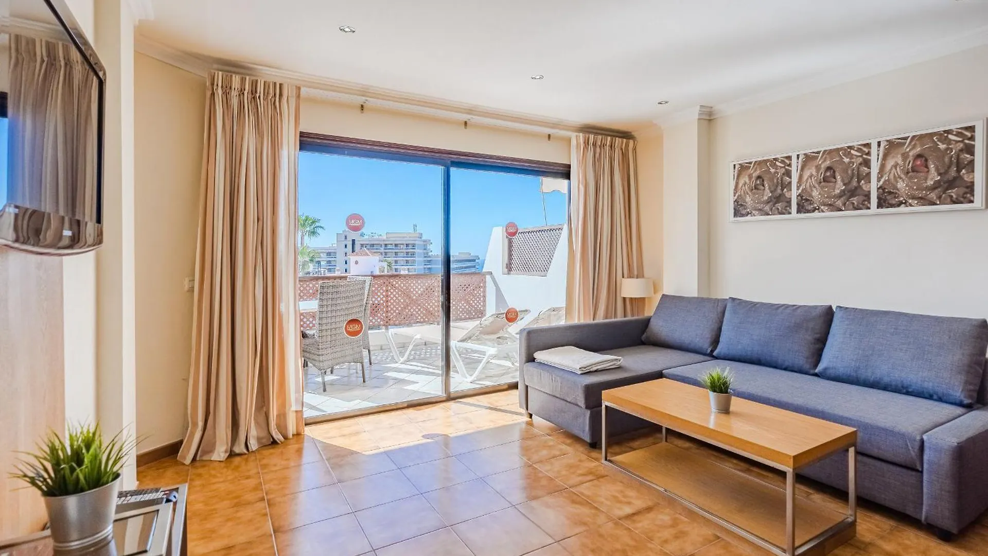 公寓 Ocean View Albatros Tenerife 圣米格尔德阿沃纳 西班牙